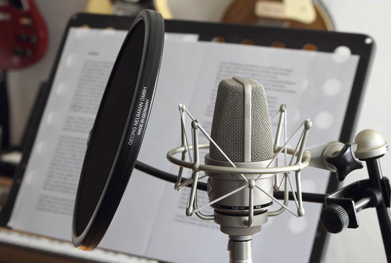 Sennheiser ميكروفون نيومان TLM 103-MT كبير الغشاء كارديويد، أسود، XLR - Image 4