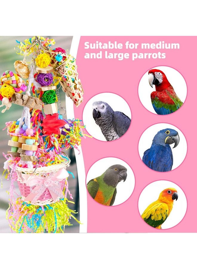 ألعاب الطيور، ألعاب الببغاء، ألعاب البحث عن الطعام، لعبة المضغ، أداة تمزيق الطعام الملونة، سلم التسلق، ببغاء صغير ومتوسط الحجم، ببغاء Xuanfeng، طائر الحب، ببغاء، ملحقات ببغاء جلد النمر (6 قطع) - Image 5
