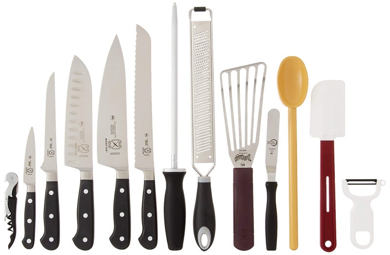 Mercer Culinary مجموعة أدوات المطبخ المصنوعة من الفولاذ المطروق من ميرسر كوليناري رينيسانس، أسود - Image 2