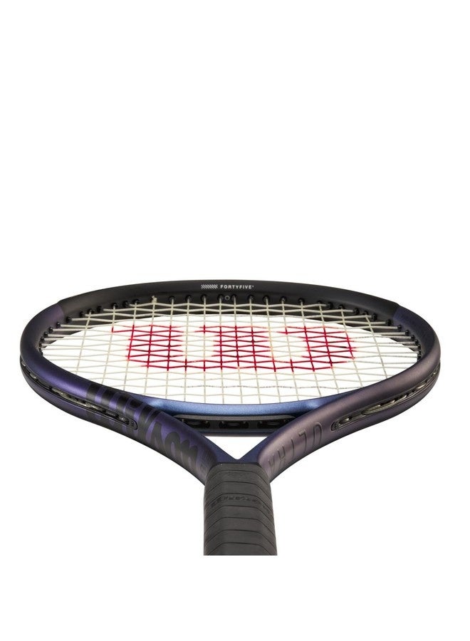Wilson Ultra 108 V4 Tennis Racket, Head 108, 16X19, Adults, Intermediate/ Advanced - Black/ Blue/ Purple - Image 4