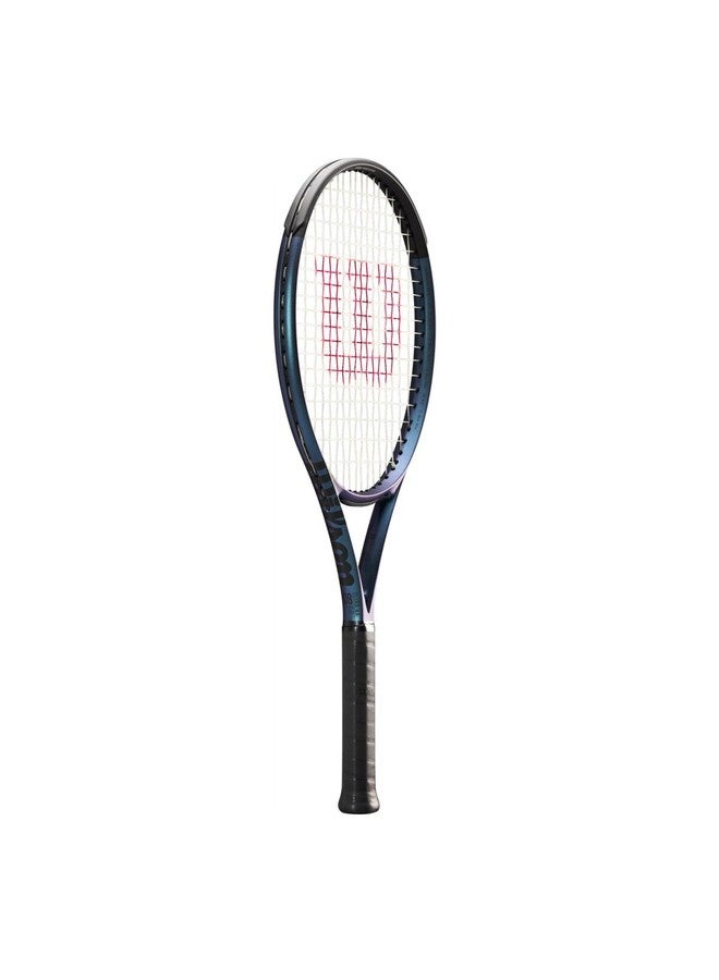 Wilson Ultra 108 V4 Tennis Racket, Head 108, 16X19, Adults, Intermediate/ Advanced - Black/ Blue/ Purple - Image 2