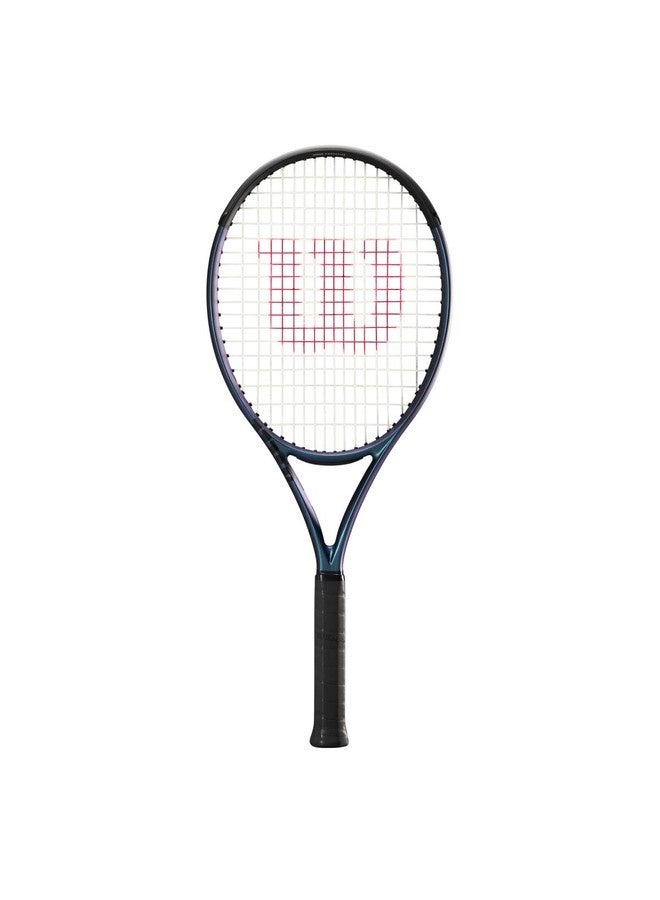 Wilson Ultra 108 V4 Tennis Racket, Head 108, 16X19, Adults, Intermediate/ Advanced - Black/ Blue/ Purple - Image 1