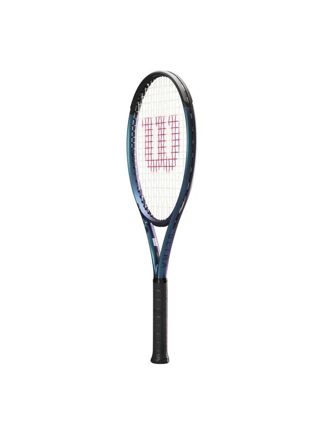 Wilson Ultra 108 V4 Tennis Racket, Head 108, 16X19, Adults, Intermediate/ Advanced - Black/ Blue/ Purple - Image 3
