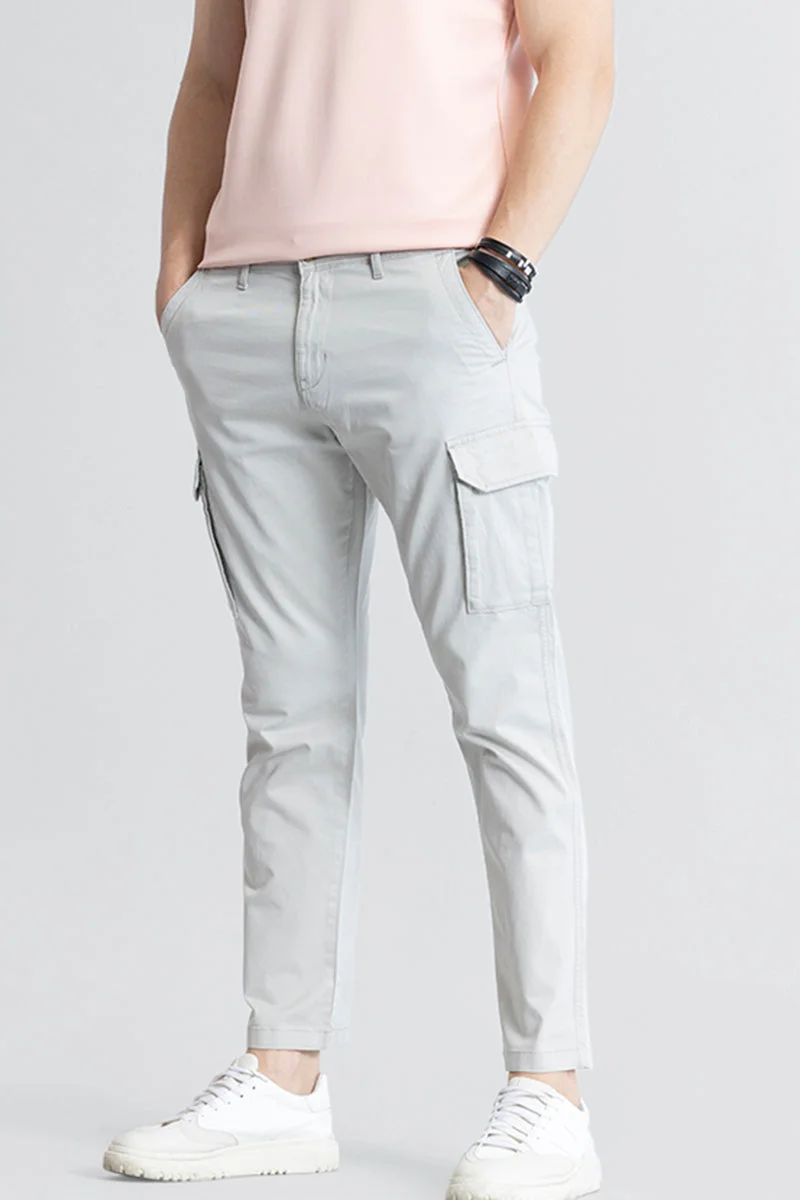 Snitch Grey Trendtactical Slim Light Grey Cargo for Men | Best Price UAE