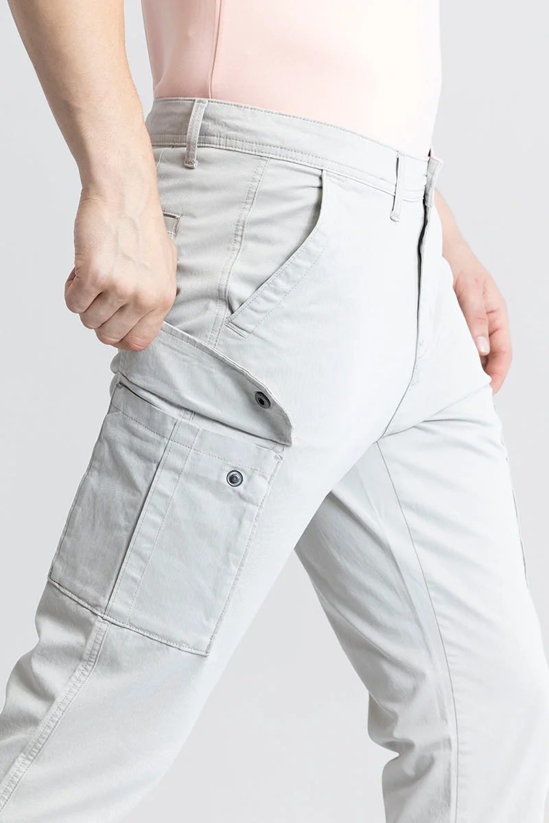 Snitch Grey Trendtactical Slim Light Grey Cargo for Men | Best Price UAE