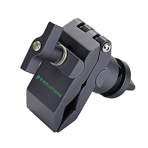 9.Solutions Python Clamp with Grip Joint, Unique Grip Head That Fastens onto Rods Ranging in Diameter from 1/4" to 5/8", Max Load: 44lbs, 9.VP5081C - Image 1