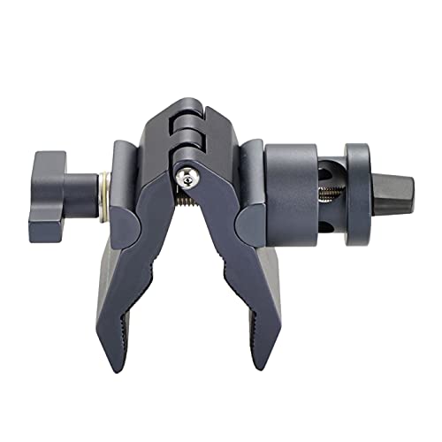 9.Solutions Python Clamp with Grip Joint, Unique Grip Head That Fastens onto Rods Ranging in Diameter from 1/4" to 5/8", Max Load: 44lbs, 9.VP5081C - Image 3