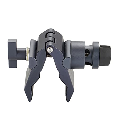 9.Solutions Python Clamp with Grip Joint, Unique Grip Head That Fastens onto Rods Ranging in Diameter from 1/4" to 5/8", Max Load: 44lbs, 9.VP5081C - Image 4