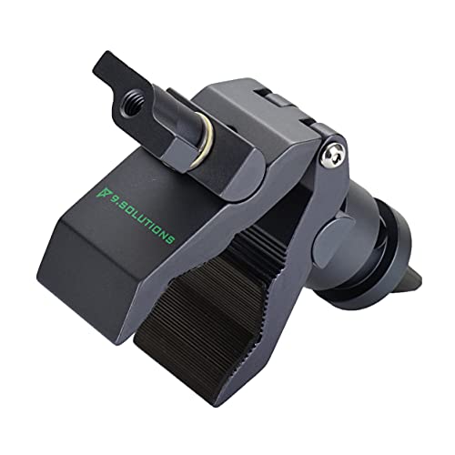 9.Solutions Python Clamp with Grip Joint, Unique Grip Head That Fastens onto Rods Ranging in Diameter from 1/4" to 5/8", Max Load: 44lbs, 9.VP5081C - Image 2