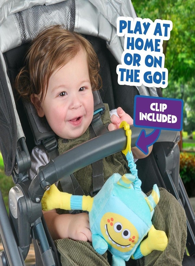 WowWee Super Simple WowWee Sensory Plush Monsters Rizzo (Blue) with 5+ Sensory Features (Ages 0+) - Image 5