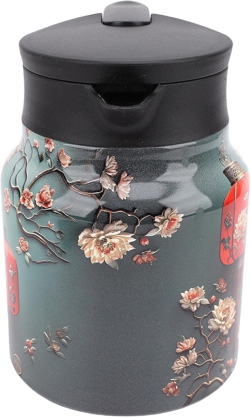 Global production standard crafted GOWENIC 316 Stainless Steel Vintage Floral Pattern Thermal Coffee Pot Leakproof Lid for Home Office Replaceable parts Climate adapted upgraded quality Quick available purchase options Scratch resistant Trendy varied sizing alternatives Classified organized storage KSA stocked goods Temp fluctuation resistant crafted quality Assorted color options No overseas transit wait Multi-use detailed build Public demand affordable quality Home & light industrial compatible In-house warehouse packing All user group compatible Licensed warehouse stored goods Tiered cost purchase alternatives Gulf climate tested upgraded quality Multi-use upgraded craftsmanship Scheduled warehouse deliver Hardness boosted processed substance Intercity storage hub Demand-based stock planning All region coverage - Image 1