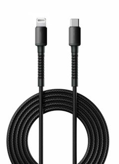 ZO7 Fast Charging type c to iPhone PD Cable (mfi Certified)  type c to iPhone lightning Pd Cable Compatible for iPhone 15, 14 Pro/14 Pro Max/14 Plus/14/13/12/11/Xs, iPad Pro  - Image 1