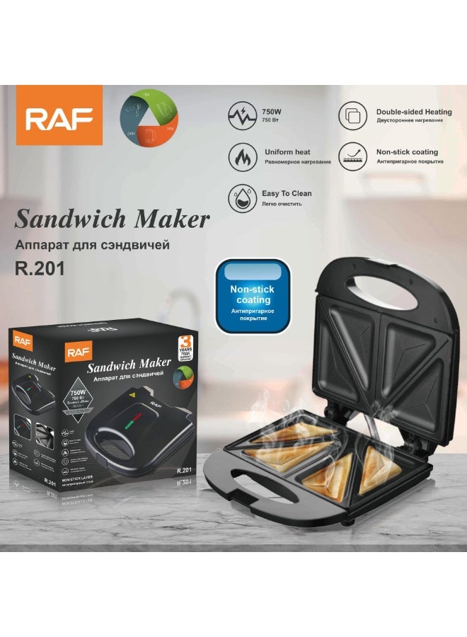RAF Household double-sided heating waffle breakfast machine - Image 5