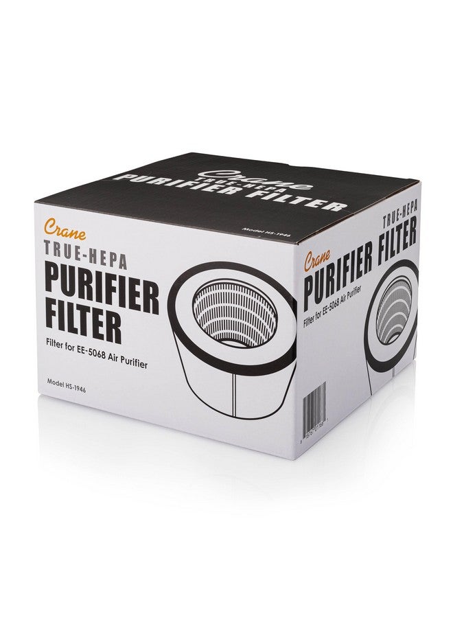 Crane Genuine Air Purifier Replacement Filter For Model EE-5068, HS-1946 HEPA Air Filter Replacement, Pack Of 1, 3-Stage Filtration For Better Indoor Air Quality - Image 4