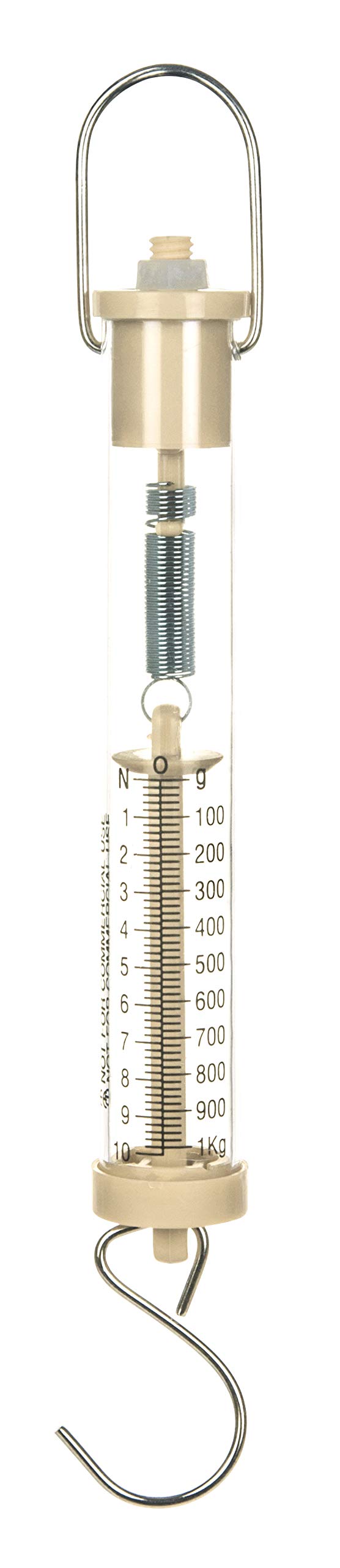 EISCO Newton Force Meter/Spring balance/Dynamometer with Dual Scale Labelled (1 Kg) - Image 1