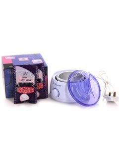 ProWax Wax Machine White With Two Bags Of Wax Pink  - Image 1