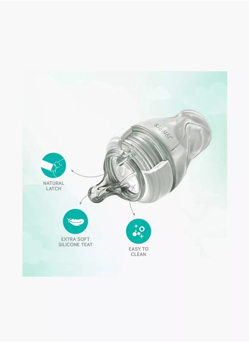 JUNIORS 2 Pieces Just Like Nature Teats With Dual Anti Colic Valves & Natural Latch Slow Flow  - Image 3
