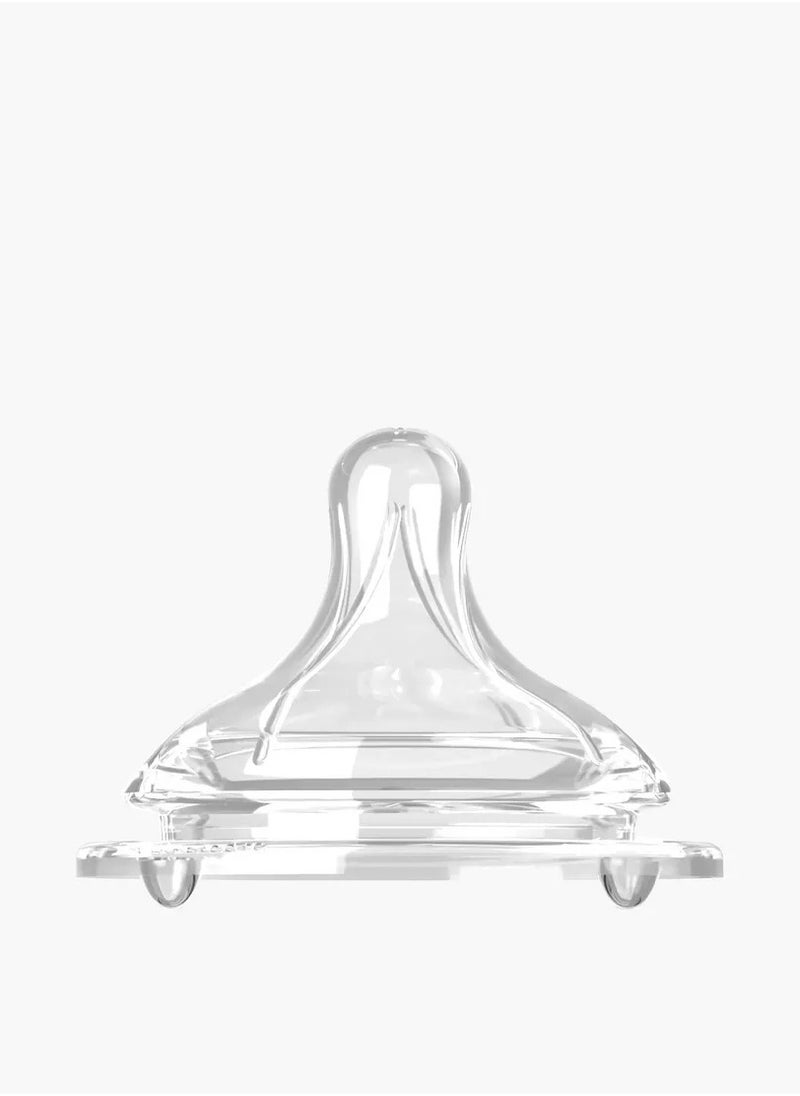 JUNIORS 2 Pieces Just Like Nature Teats With Dual Anti Colic Valves & Natural Latch Slow Flow  - Image 4