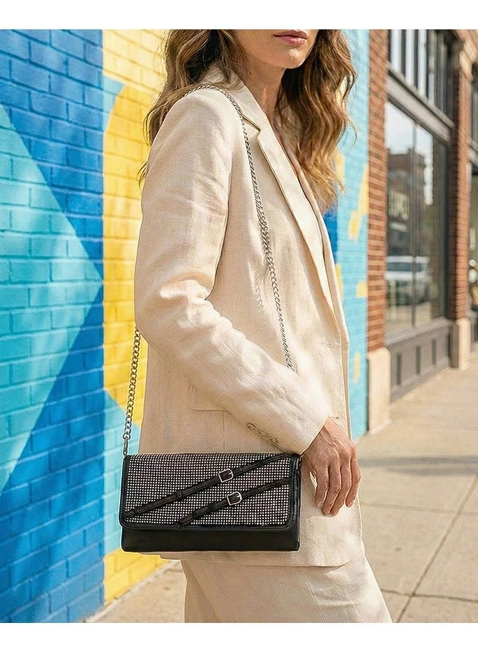 ستيف مادن Bfrance Black Women's Cross Body Bags