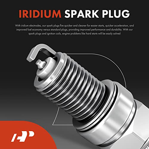 A-Premium Set of 6 Ignition Coil Pack and Iridium Spark Plugs Compatible with Infiniti G25 JX35 M35 Q50 Q70 QX60 & Nissan Altima Maxima Murano Pathfinder Quest - Image 3