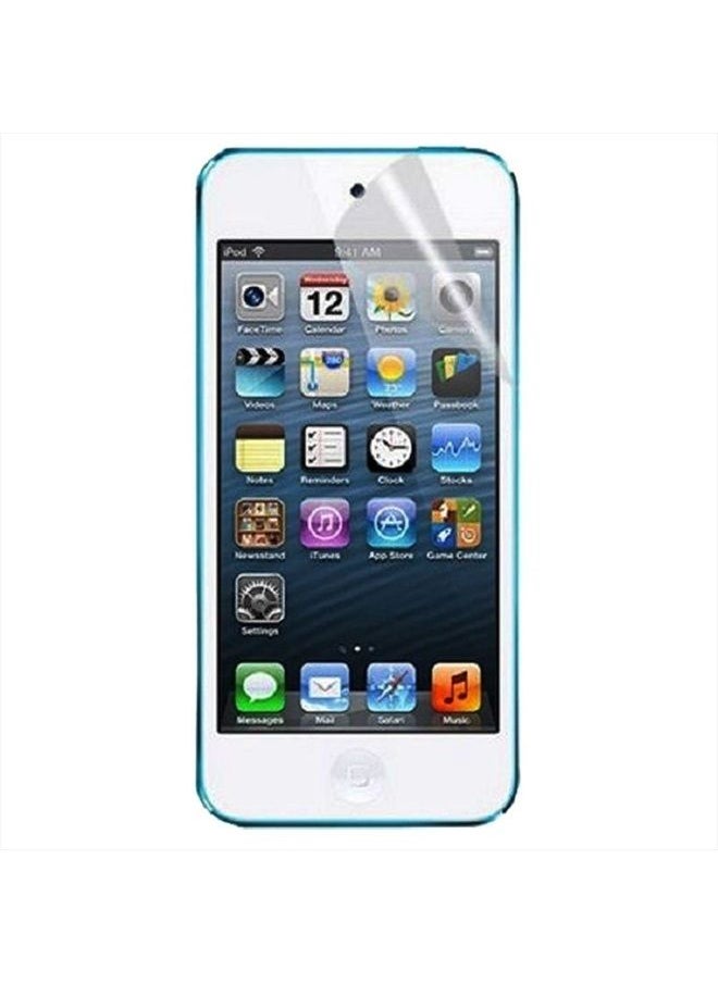 ULAK - Compatible with iPod Touch 7 Case Clear, iPod Touch 6 Touch 5 Case with 2 Screen Protectors, [Anti-Yellowing] Slim Soft TPU Bumper Hard Cover for iPod Touch 5th /6th /7th Generation, Clear - Image 1