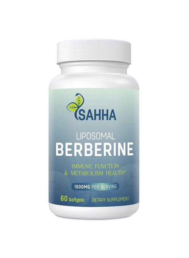 Sahha Liposomal Berberine HCL 1500mg - Supports AMPK & GLP-1 Activation, High Bioavailability for Men & Women Overall Health Supplement - Image 1
