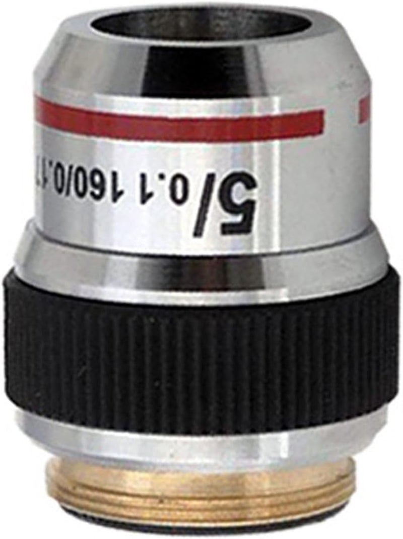 AmScope A5X 5X Achromatic Microscope Objective