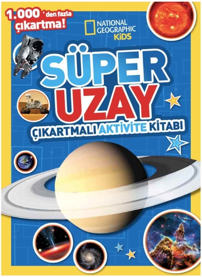 Beta Kids National Geographic Kids Super Space Sticker Activity Book 