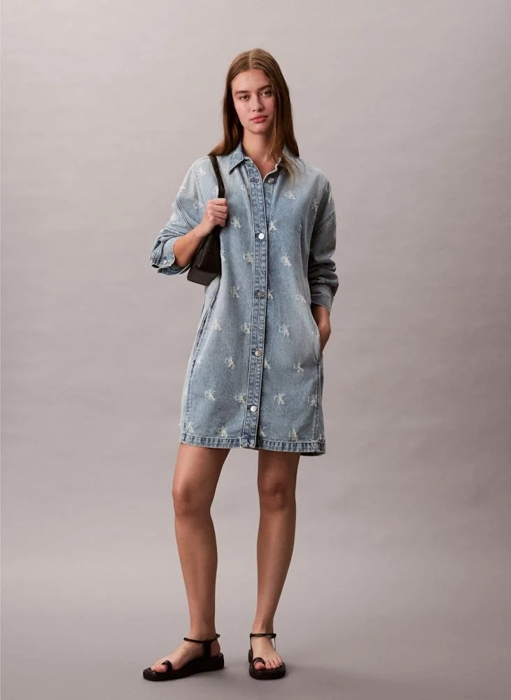 Calvin Klein Jeans Casual Denim Mini Dress