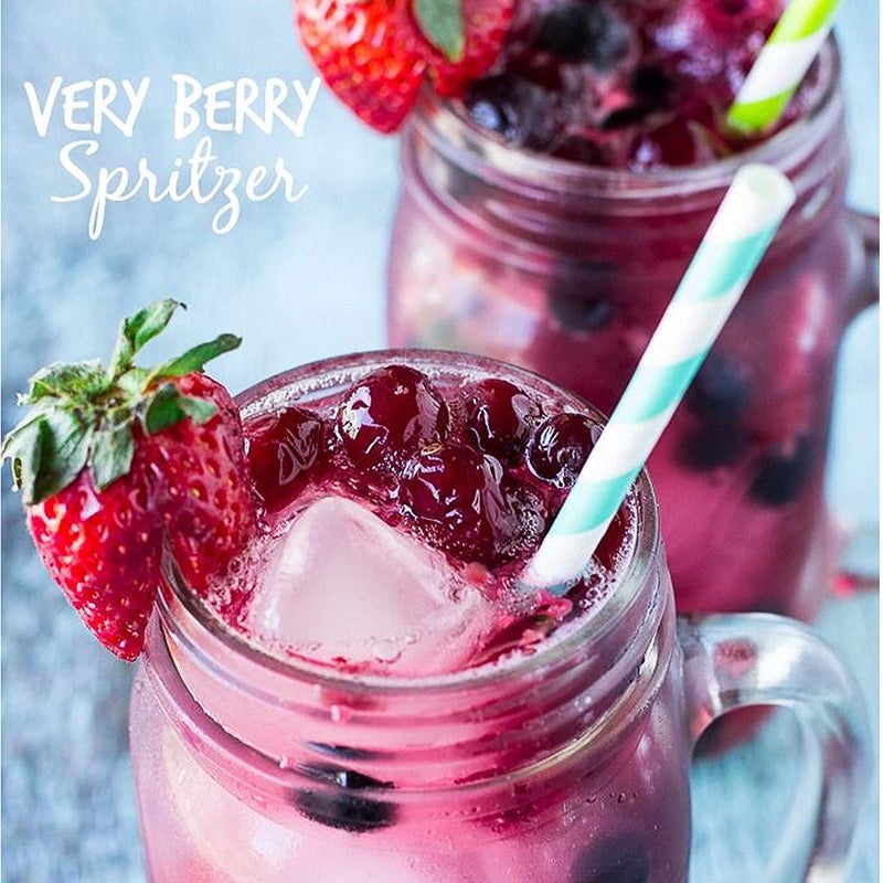 Shuiniba Biodegradable Striped Paper Straws Paper Drinking Straws for Party  Events and Crafts Baby Shower Decorations 7.75 Inches 100 Packs - Light Blue White - Striped - Image 5