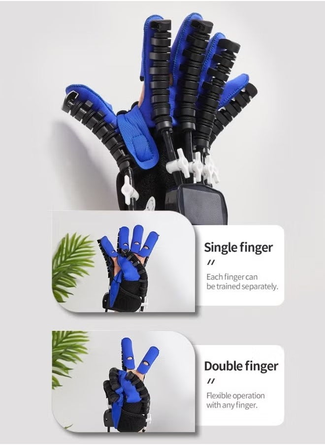 Generic Rehability Robot Gloves Hand Stroke Recovery Equipment Hand Dysfunction Patient Training Device Stroke Hemiplegia Finger Orthosis for Long Term Relief Finger Cramps  - Image 5