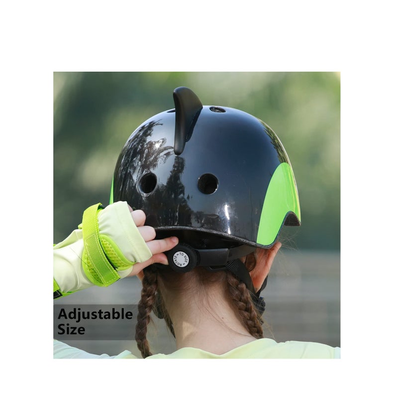 SOLARAE Toddler Kids Bike Helmet Multi-Sport Helmet for Cycling Skateboard Scooter Skating 54-58 cm from Toddler to Youth - Image 2