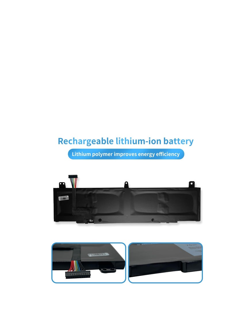 Terabyte TDW5P V9XD7 4RRR3 JFWX7 Laptop Battery Replacement for Alienware 13 R3 ALW13C D1738 D2718 D2728 D2738 D2838 D2508 D2503S D2506S D2715S - Image 3