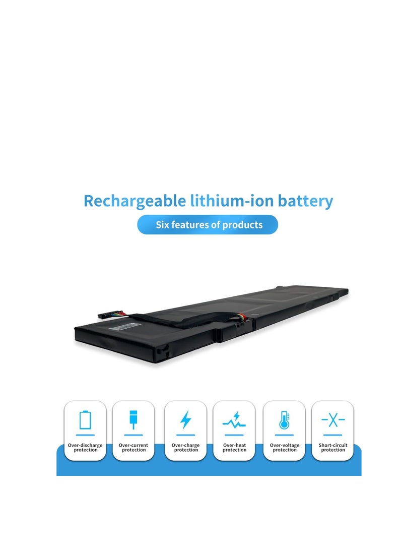 Terabyte TDW5P V9XD7 4RRR3 JFWX7 Laptop Battery Replacement for Alienware 13 R3 ALW13C D1738 D2718 D2728 D2738 D2838 D2508 D2503S D2506S D2715S - Image 4