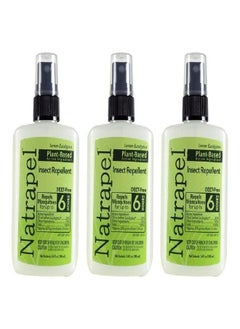 Natrapel Natrapel Lemon Eucalyptus Pump 3.4 Fl Oz (Pack of 3)  - Image 4