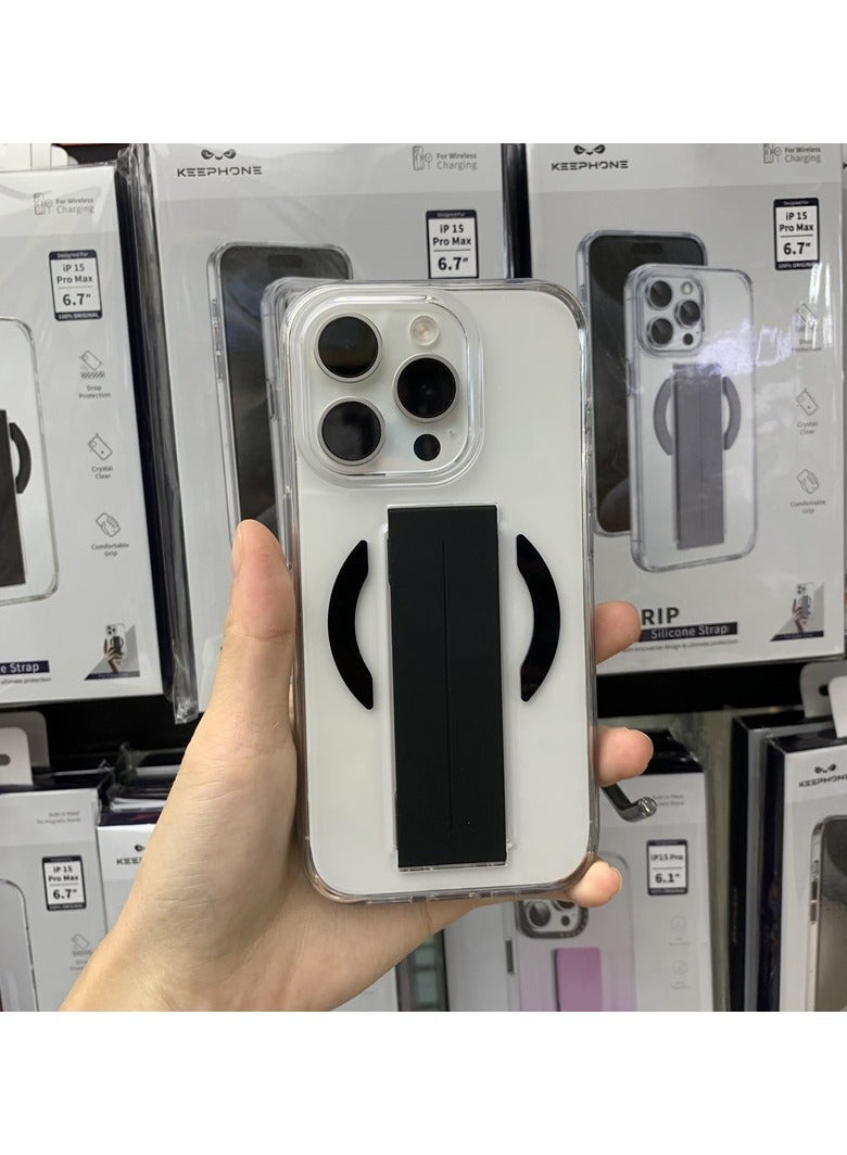 Magnetic Protective Case Scratch Resistant Drop Protection Technology Compatible for iPhone 15 Pro Max 6.7 inch - Image 1