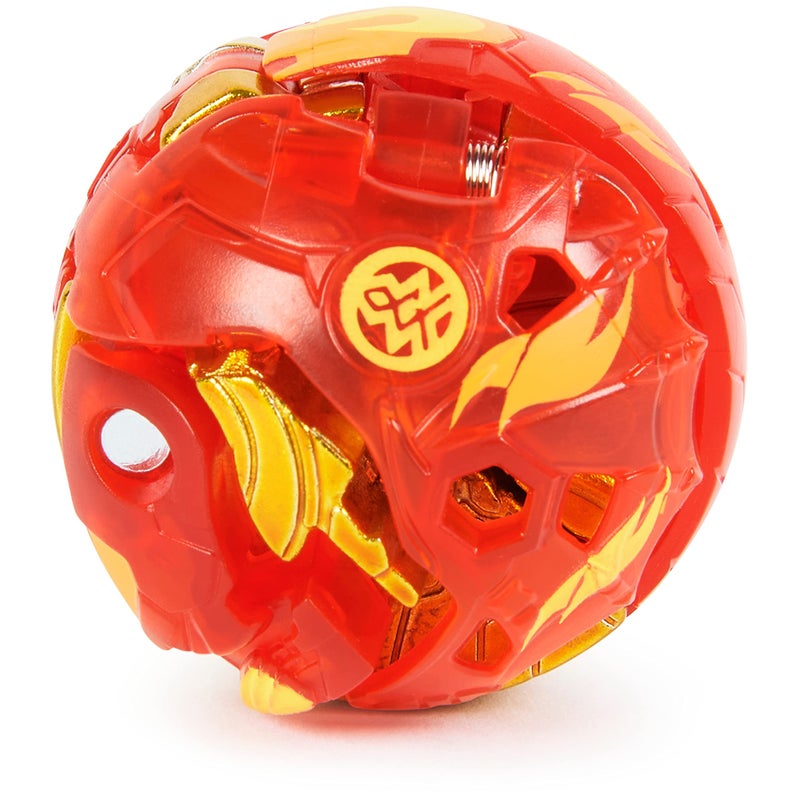Bakugan Evolutions, Dragonoid (Red), Platinum Series True Metal Bakugan, 2 BakuCores and Character Card, Kids Toys for Boys, Ages 6 and Up - Image 4