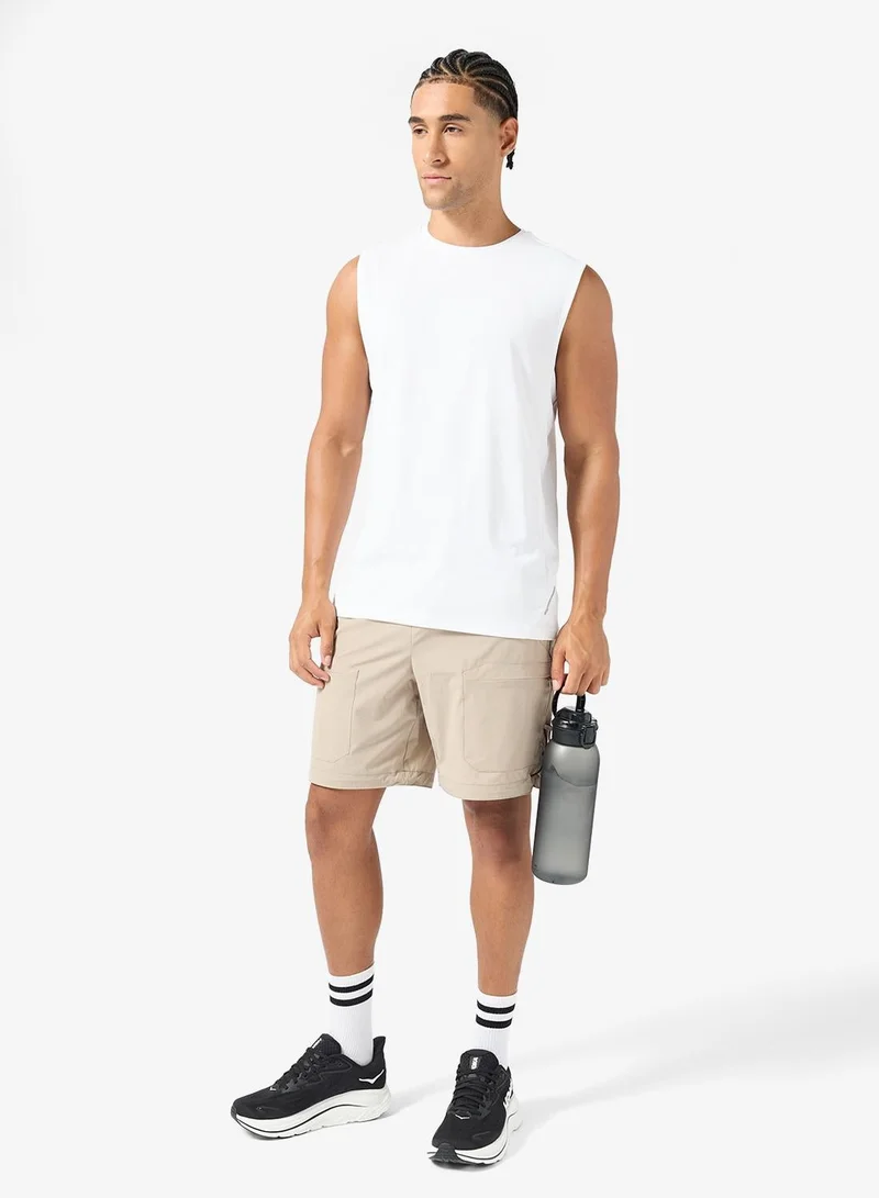 Sun And Sand Sports White Men's Training Tank Top for Men | Best Price UAE