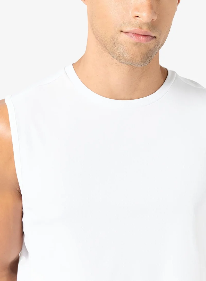 Sun And Sand Sports White Men's Training Tank Top for Men | Best Price UAE