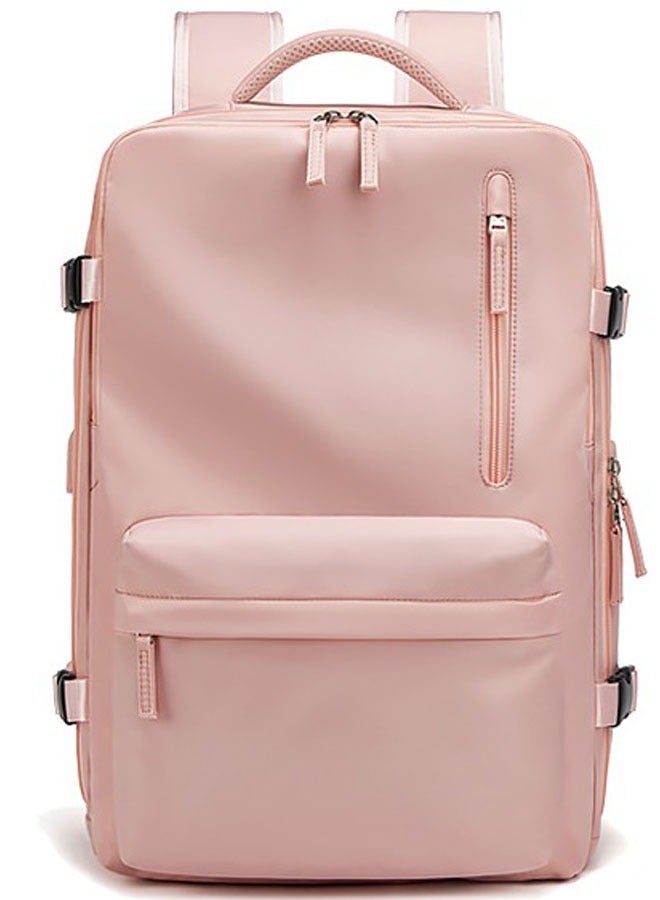 حقيبة ظهر للكمبيوتر المحمول ، حقيبة نهارية عارضة للنساء حقيبة ظهر تجارية مضادة للسرقة حقيبة مدرسية خفيفة الوزن مقاومة للماء حقيبة ظهر جامعية مع حقيبة ظهر USB للسفر / العمل - Image 1