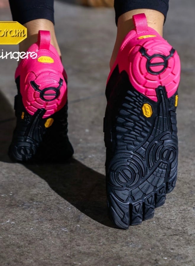 Vibram FiveFingers New Women's Indoor Training Gym Barefoot Running Shoes VTRAIN /Rose Pink & Black - Image 2