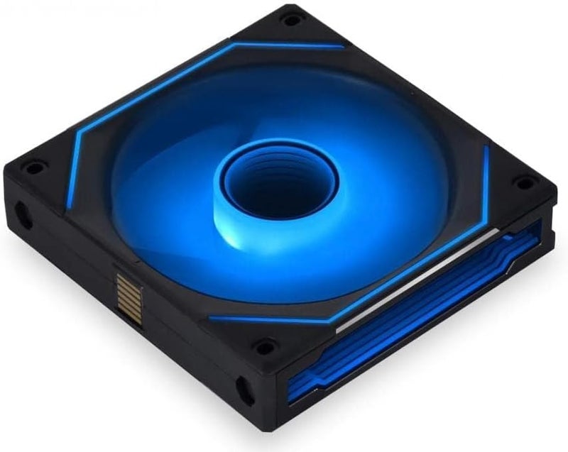 ليان لي مروحة LIAN LI UNI Fan SL-Infinity 120 RGB حزمة فردية أسود (لا تتضمن وحدة تحكم) - UF-SLIN120-1B - Image 2