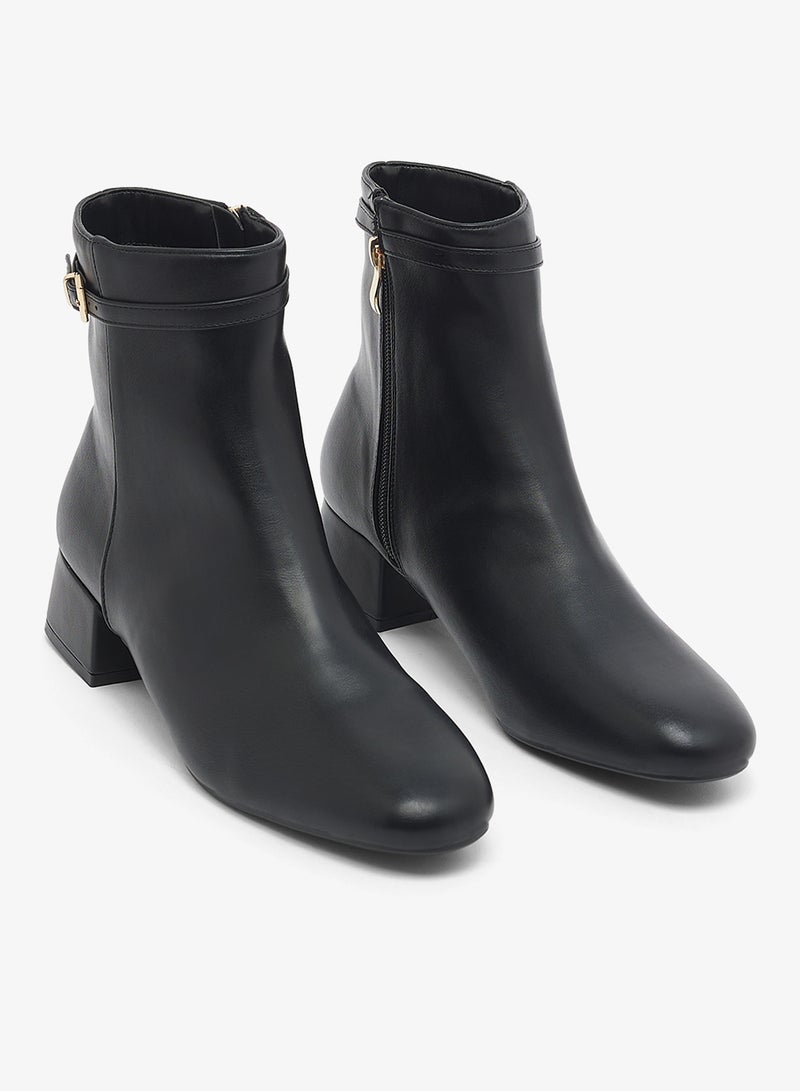 ريد جزمات كاحل بكعب كاجوال - Image 4