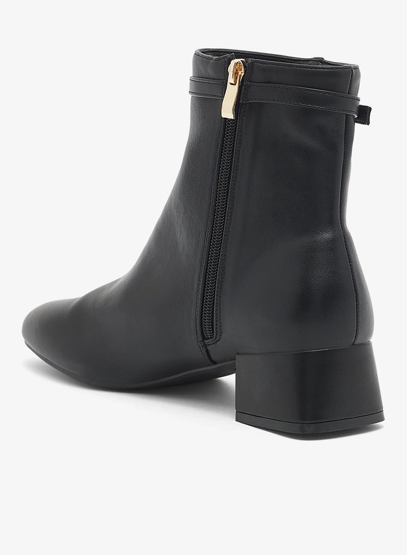 ريد جزمات كاحل بكعب كاجوال - Image 3