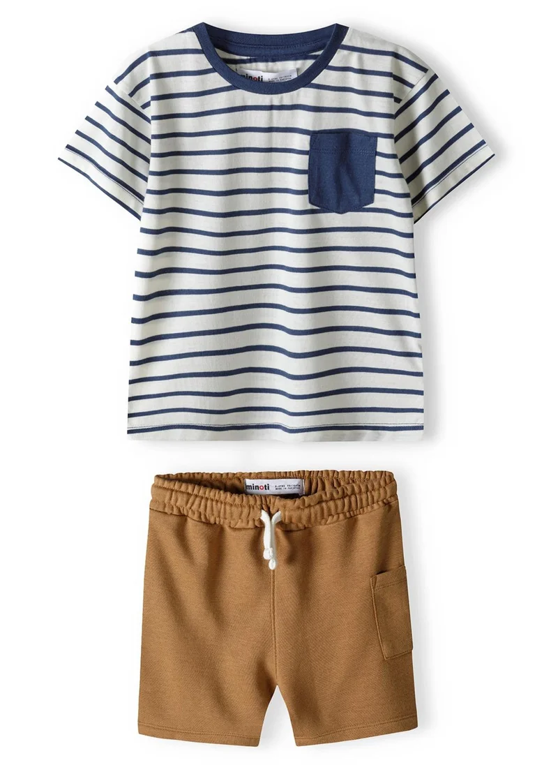 مينوتي Kids T-Shirt And Fleece Short Set