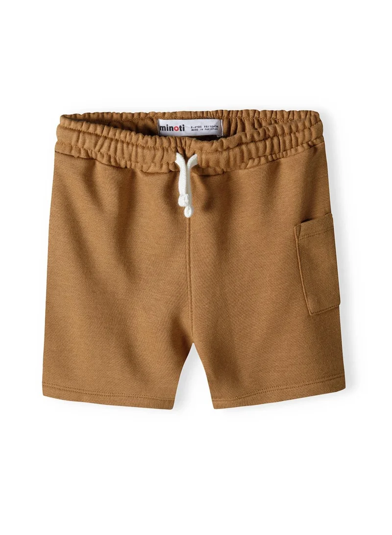 MINOTI Kids Boys Summer Set T Shirt and Shorts with Pocket and Drawstring