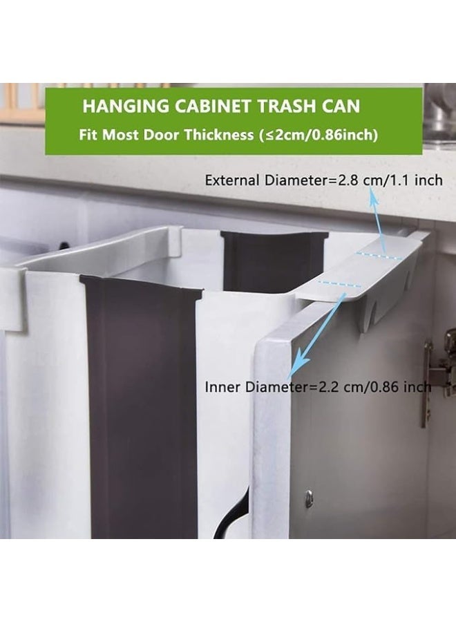 RokShop Foldable Hanging Trash Bin – Space-Saving Design for Kitchen and Home - Image 4