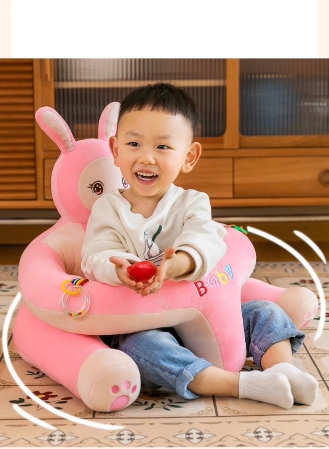Baby Sitting Support Seat Sofa,Cartoon Cute Baby Seat,Baby Support Sofa Chair,Infant Learning Seat,Baby Sit Up Chair Sofa,Portable Baby Comfortable Floor Seat,Perfect Toddler Gift To Learn To Sit,Baby Gifts(Elephant)