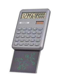 NIBEMINENT Desktop Calculator With LCD Writing Tablet Grey  - Image 1