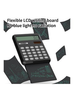 NIBEMINENT Desktop Calculator With LCD Writing Tablet Grey  - Image 5